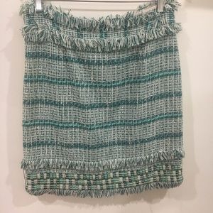 Brand New Tory Burch tweed pencil skirt